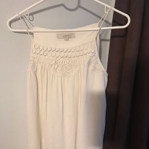 BEAUTIFUL LOFT HIGH NECK TANK TOP